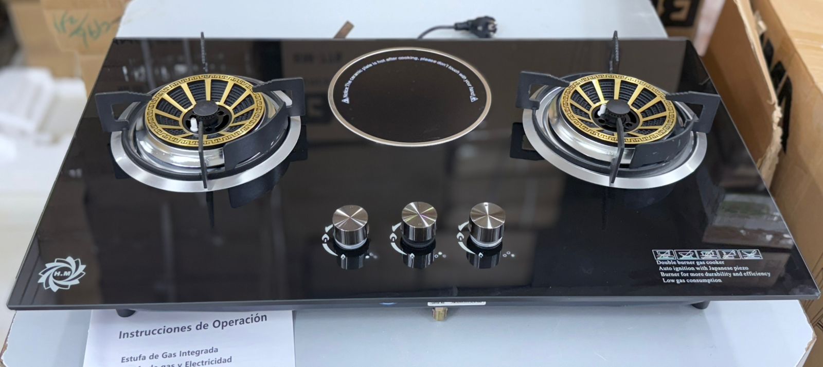 Triple Burner Infrared Cooker || Original Product