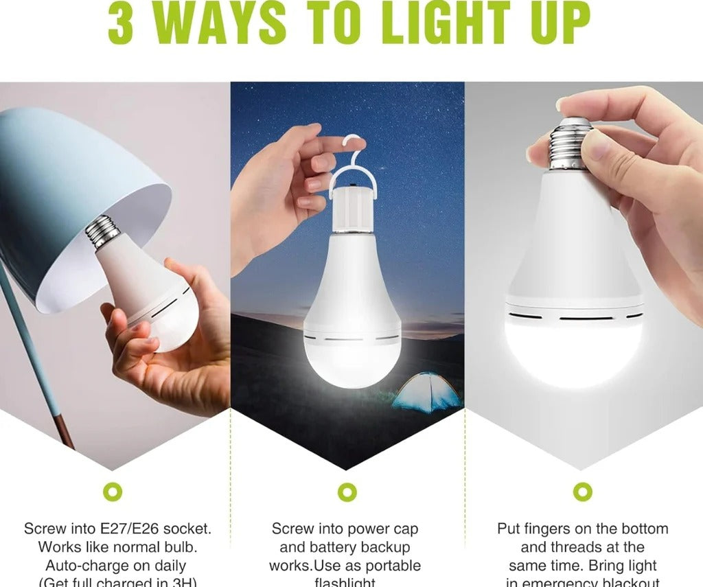 Rechargeable light π¨ 8 hours backup storage device free delivery π