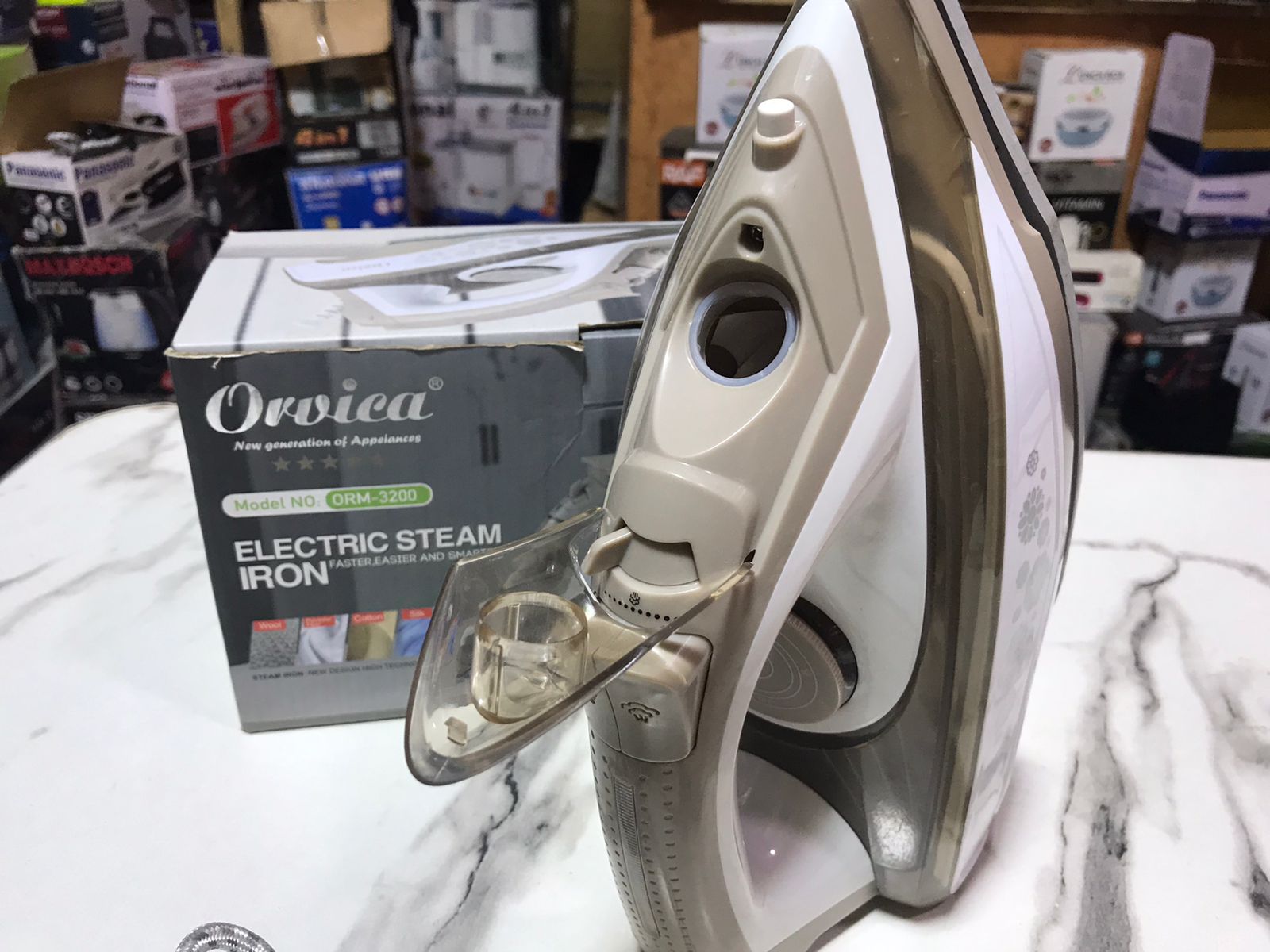 Orvica Electric Steam Iron ORM-3200 – Smarter Way to a Wrinkle-Free Life!