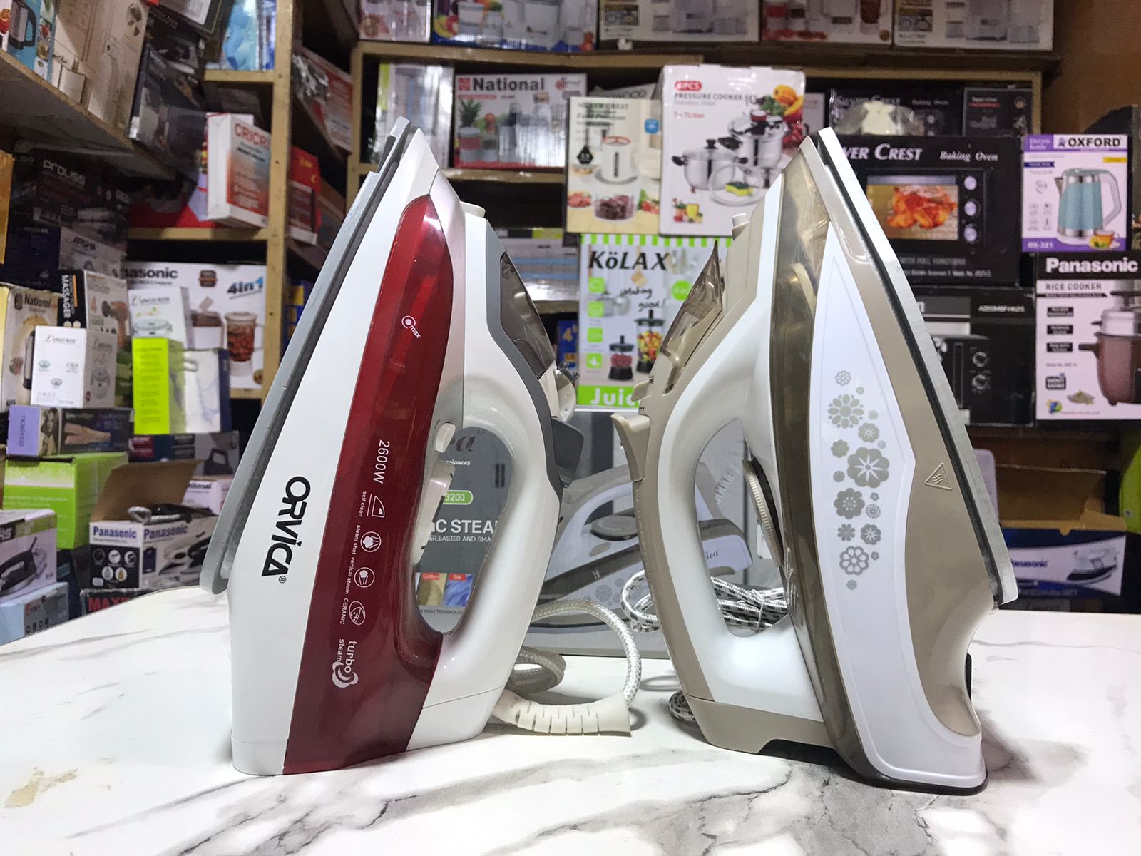 Orvica Electric Steam Iron ORM-3200 – Smarter Way to a Wrinkle-Free Life!